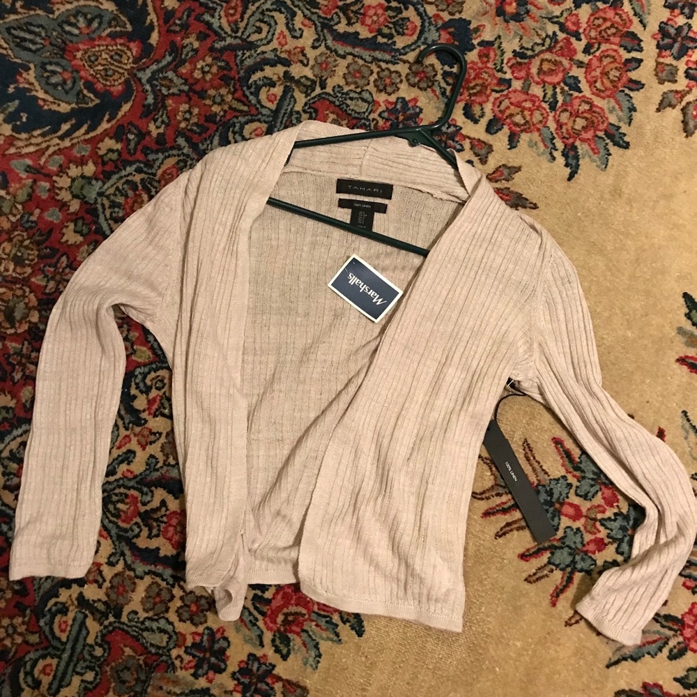100% linen sweater